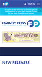 Mobile Screenshot of feministpress.org