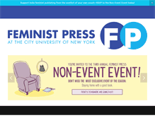 Tablet Screenshot of feministpress.org